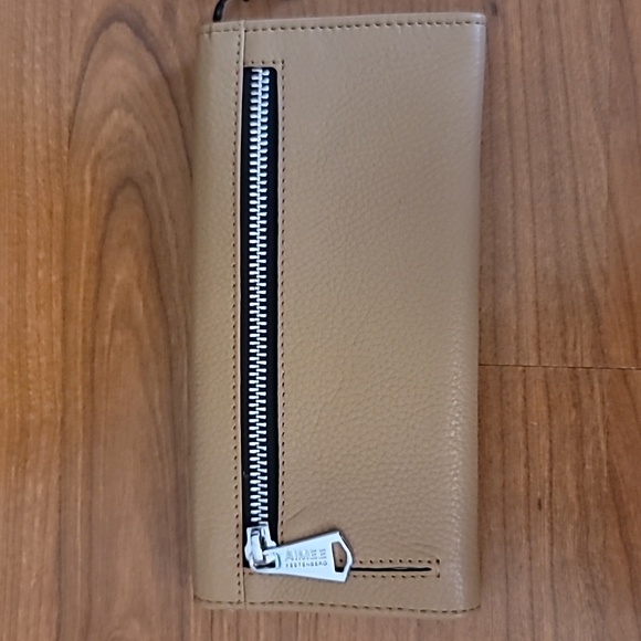 AIMEE KESTENBERG Leather Sovana Foldover Slim Wallet - Picture 4 of 6